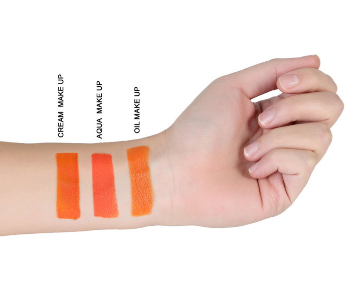 Maquillage en Cire de Peinture Faciale Orange, Maquillage Créatif pour Halloween et Déguisements, Inclut une Éponge Maquillage en Cire de Peinture Faciale Orange, Maquillage Créatif pour Halloween et Déguisements, Inclut une Éponge