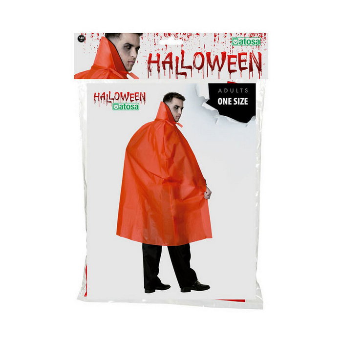BigBuy Carnival Cape Rouge Multicouleur Taille unique Vampire