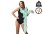BigBuy Carnival Boa de plumes bleu ciel