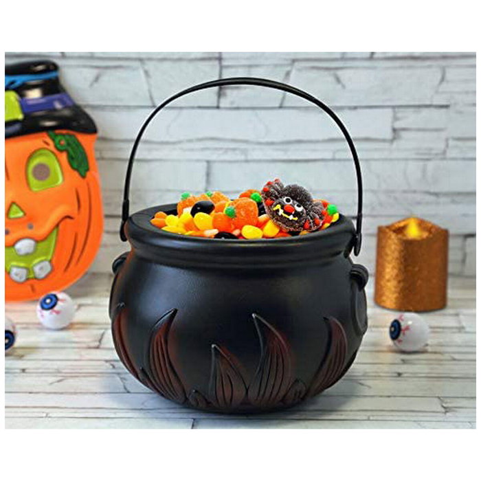 Atosa Panier Chaudron Noir 17 cm pour Déguisement