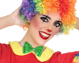 Pajarita Verte pour Costume de Lutin ou de Fee - Accessoire de Deguisement