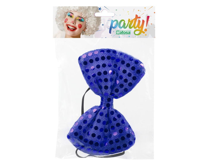 Pajarita Bleue pour Costume d'Écolier ou d'Enfant - Accessoire de Déguisement pour Fêtes ou Présentations