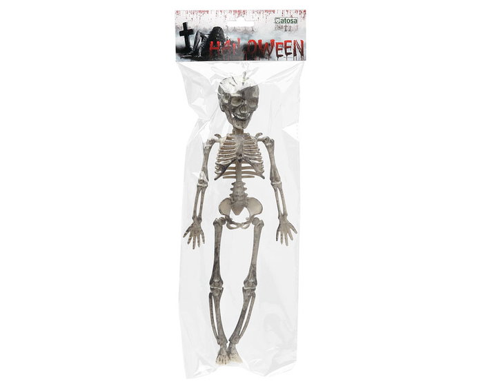 Pendentif squelette complet articulé 30 cm - Décoration Halloween et fête horrifique