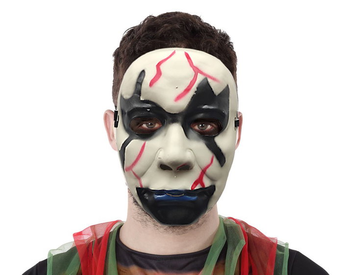 Masque monstre déformé avec cicatrices en PVC pour Halloween Masque monstre déformé avec cicatrices en PVC pour Halloween