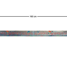 Guirnalda Happy Birthday Sirenas Del Mar - Décoration d'anniversaire avec sirènes, 160 cm