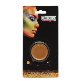 Maquillage doré métallisé à l'eau en pastille 8,73 g - Fard effet métal pour déguisement, carnaval et maquillage artistique