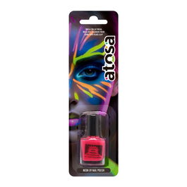 Pintauñas Neon Glow In The Dark Rosa Luz UV - Vernis à ongles rose néon fluo brillant dans le noir