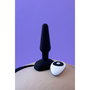 Plug anal avec télécommande B-Vibe NOVICE Noir