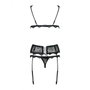 Ensemble de Lingerie Obsessive Emperita Noir L/XL
