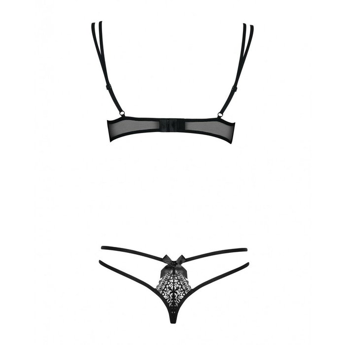 Ensemble de Lingerie Obsessive Intensa set Noir L/XL