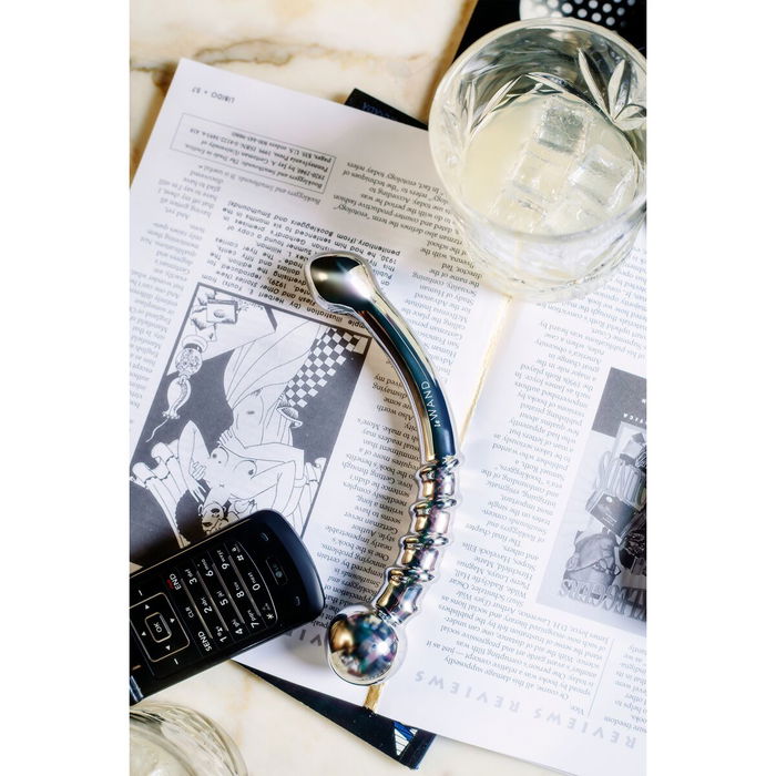 Dildo Le Wand Bow Argenté