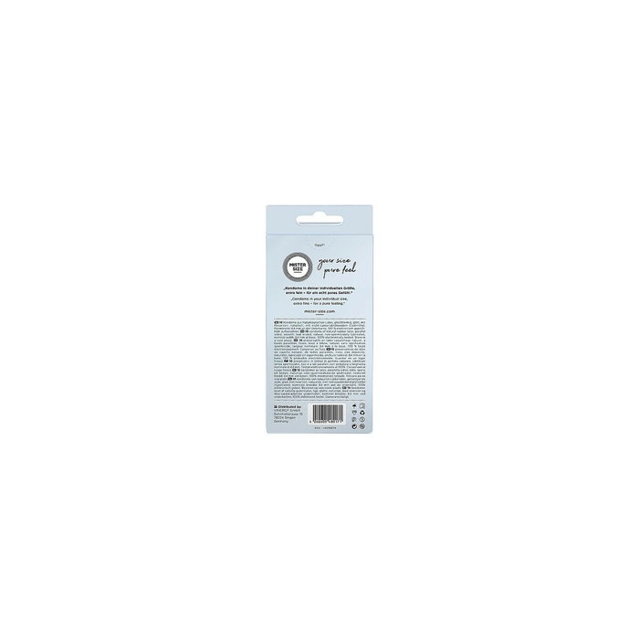 Mister Size Préservatifs Pure Feel Extra Thin Ø 6,4 cm Mister Size Préservatifs Pure Feel Extra Thin Ø 6,4 cm