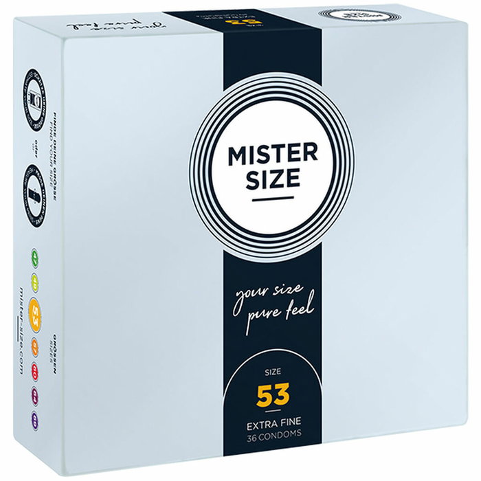 Préservatifs Mister Size Ø 5,3 cm (36 pcs) Préservatifs Mister Size Ø 5,3 cm (36 pcs)