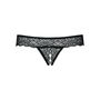 Tanga Obsessive Miamor Noir Dentelle L/XL