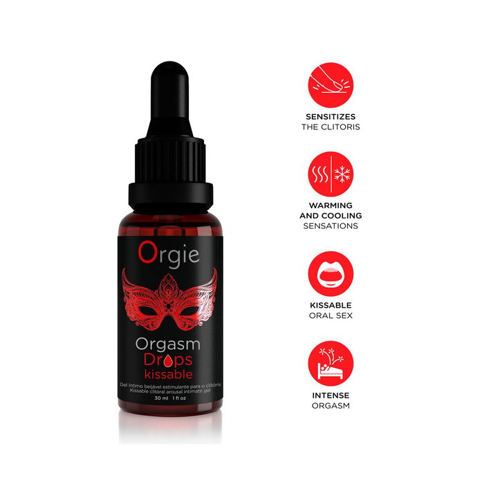 Orgie Gloss de stimulation orale Orgasm Drops