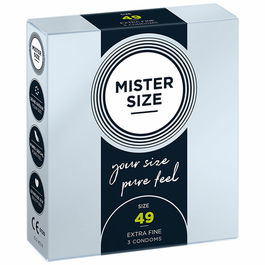 Préservatifs Mister Size Pure Feel Extra Thin Extrafins