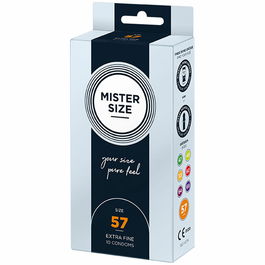 Préservatifs Mister Size 04137390000 Extrafins (57 mm)