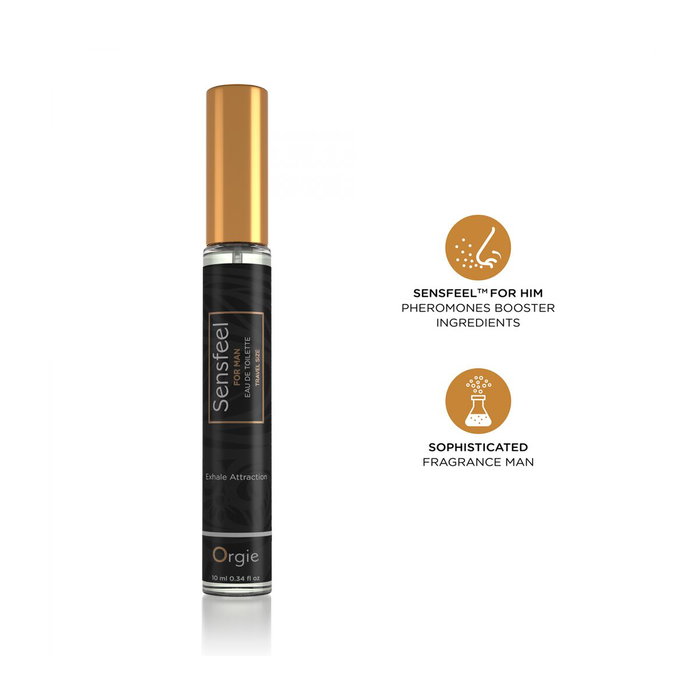 Réjouissance pour Homme Orgie 10 ml Avec phéromones Sensfeel