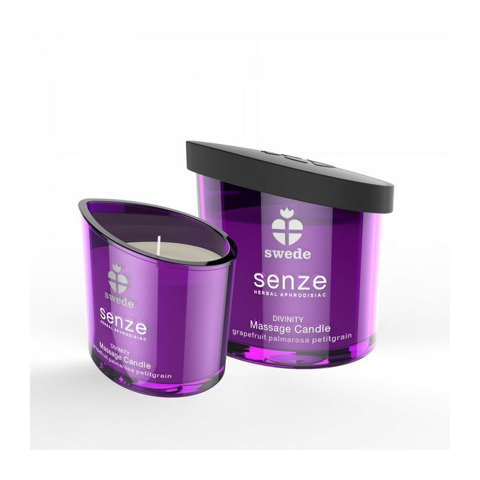 Bougie de massage Swede Divinity Petitgrain Palmarosa 50 ml