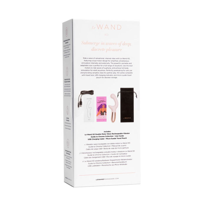 Vibromasseur Le Wand XO Rose Gold Doré