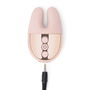 Vibromasseur Le Wand Double Vibe Doré Rose Or