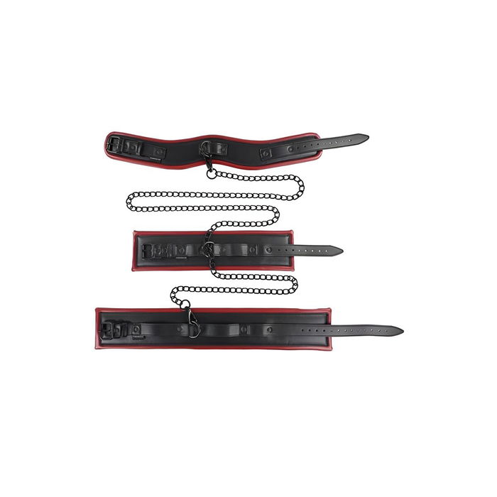 Menottes roses avec attaches Sportsheets Beginner