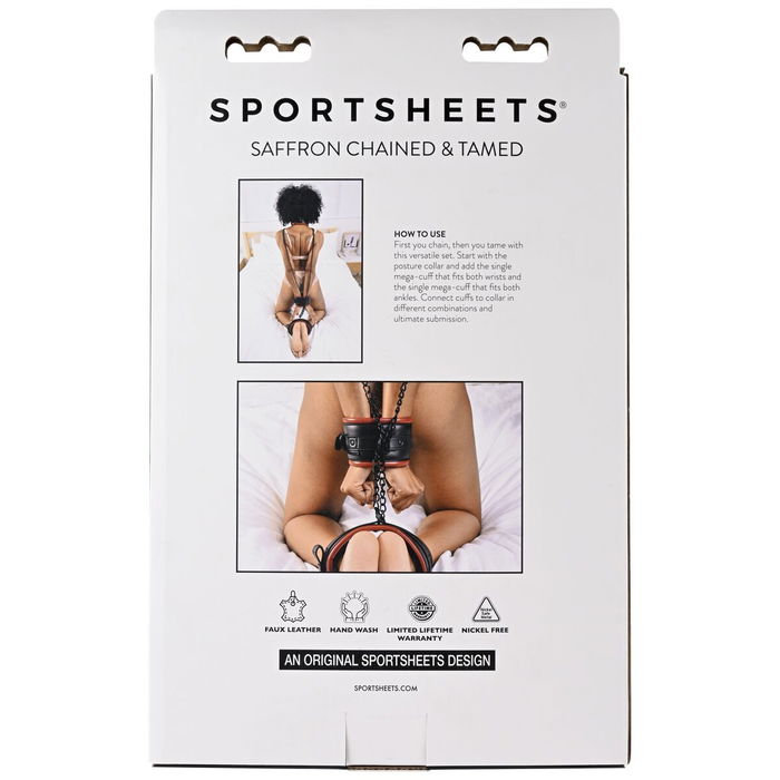Menottes roses avec attaches Sportsheets Beginner