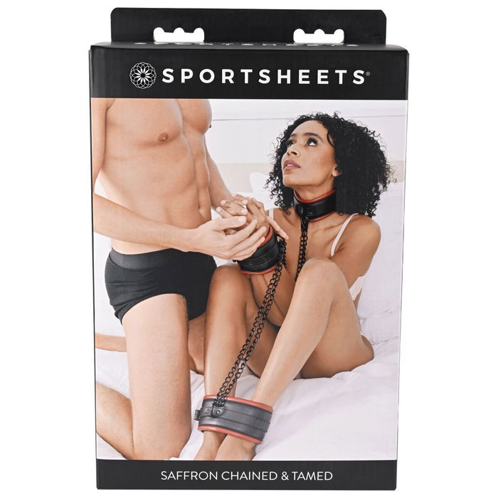 Menottes roses avec attaches Sportsheets Beginner