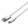 Câble USB vers Lightning KSIX Apple-compatible Blanc 1 m