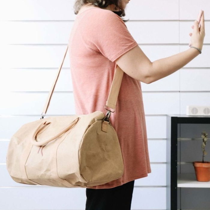 Sac de Voyage KSIX WeekendBag Marron papier kraft Eco-friendly Sac de Voyage KSIX WeekendBag Marron papier kraft Eco-friendly