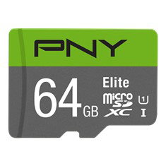PNY Elite Performance Carte Mémoire microSDXC Classe 10 UHS-I U1 512 Go - Pour Smartphone, Tablette, Caméra Action