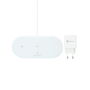Chargeur sans fil KSIX Apple-compatible Blanc
