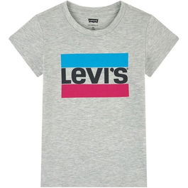 T shirt à manches courtes Enfant Levi's SPORTSWEAR LOGO TEE Gris 12-13 ans