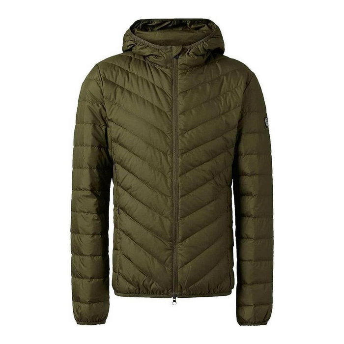 Veste de Sport pour Homme DOWN Armani Jeans 8NPB09 PNEIZ Vert Nylon L Veste de Sport pour Homme DOWN Armani Jeans 8NPB09 PNEIZ Vert Nylon L