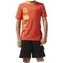 Ensemble de Sport pour Enfants Reebok BK4380 Orange 5 ans