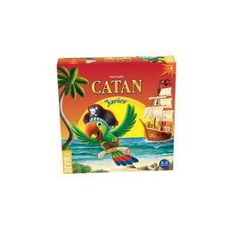 Devir Catan Junior - Jeu de société d'aventure et de stratégie en famille pour enfants à partir de 6 ans (Version espagnole/catalane/portugaise)
