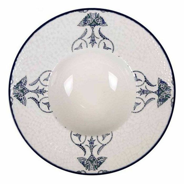 La Mediterránea Assiette à pâtes Rosetta Porcelaine Ø 28 cm