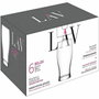 LAV Verre à bière Belek Transparent 6 Unités (375 ml)