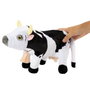 Bandai Peluche Musicale Vache Lola Zenon 32 cm avec 5 Chansons
