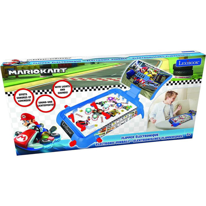 Lexibook Flipper Électronique Mario Kart JG610NI Bleu Lexibook Flipper Électronique Mario Kart JG610NI Bleu