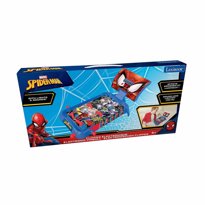 Lexibook Flipper Électronique Spider-Man Bleu