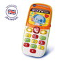 Vtech Pequephone - Téléphone Jouet Bilingue (Espagnol/Anglais) avec Lumières, Sons, 8 Mélodies et 2 Chansons - Pour Enfant 12 à 36 Mois - Dimensions 14,8x10,6x7,5 cm