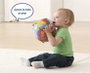 Vtech - Balle musicale pour bébé avec textures variées, 15 mélodies, 5 chansons, 18 cm - Jouet d'éveil espagnol - Fonctionne avec piles AAA (incluses)