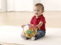 Vtech - Balle musicale pour bébé avec textures variées, 15 mélodies, 5 chansons, 18 cm - Jouet d'éveil espagnol - Fonctionne avec piles AAA (incluses)