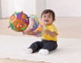 Vtech - Balle musicale pour bébé avec textures variées, 15 mélodies, 5 chansons, 18 cm - Jouet d'éveil espagnol - Fonctionne avec piles AAA (incluses)