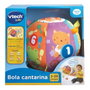 Vtech - Balle musicale pour bébé avec textures variées, 15 mélodies, 5 chansons, 18 cm - Jouet d'éveil espagnol - Fonctionne avec piles AAA (incluses)
