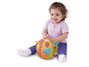 Vtech - Balle musicale pour bébé avec textures variées, 15 mélodies, 5 chansons, 18 cm - Jouet d'éveil espagnol - Fonctionne avec piles AAA (incluses)