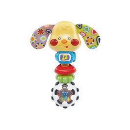 V-Tech Toby Perrito 80-184722 - Jouet éducatif chiot avec voix, lumières, musique, détecteur de mouvement en espagnol