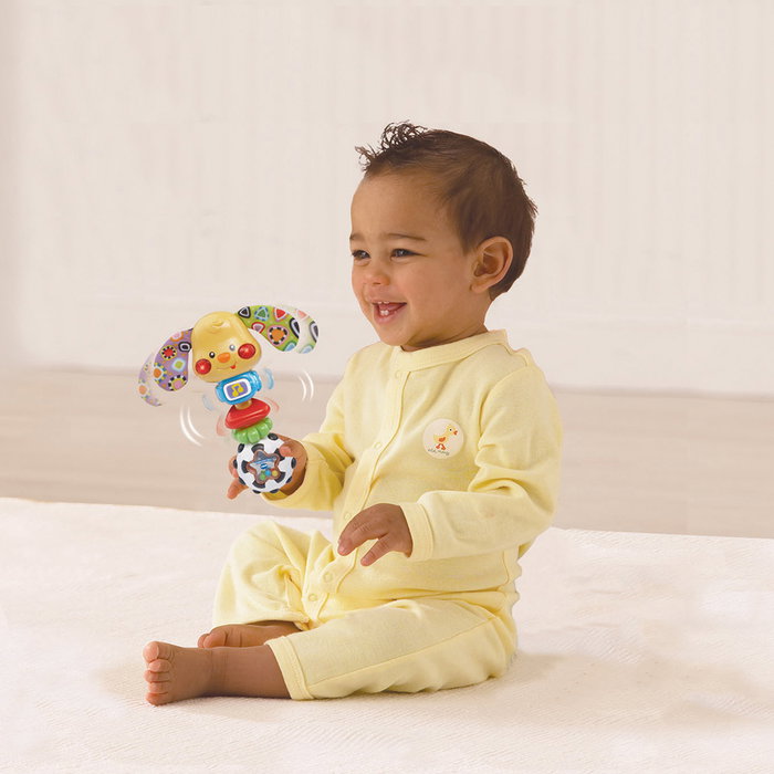 V-Tech Toby Perrito 80-184722 - Jouet éducatif chiot avec voix, lumières, musique, détecteur de mouvement en espagnol V-Tech Toby Perrito 80-184722 - Jouet éducatif chiot avec voix, lumières, musique, détecteur de mouvement en espagnol