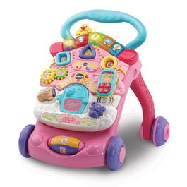 Vtech Andador Comienzandar 2 en 1 rose avec pieds pliables